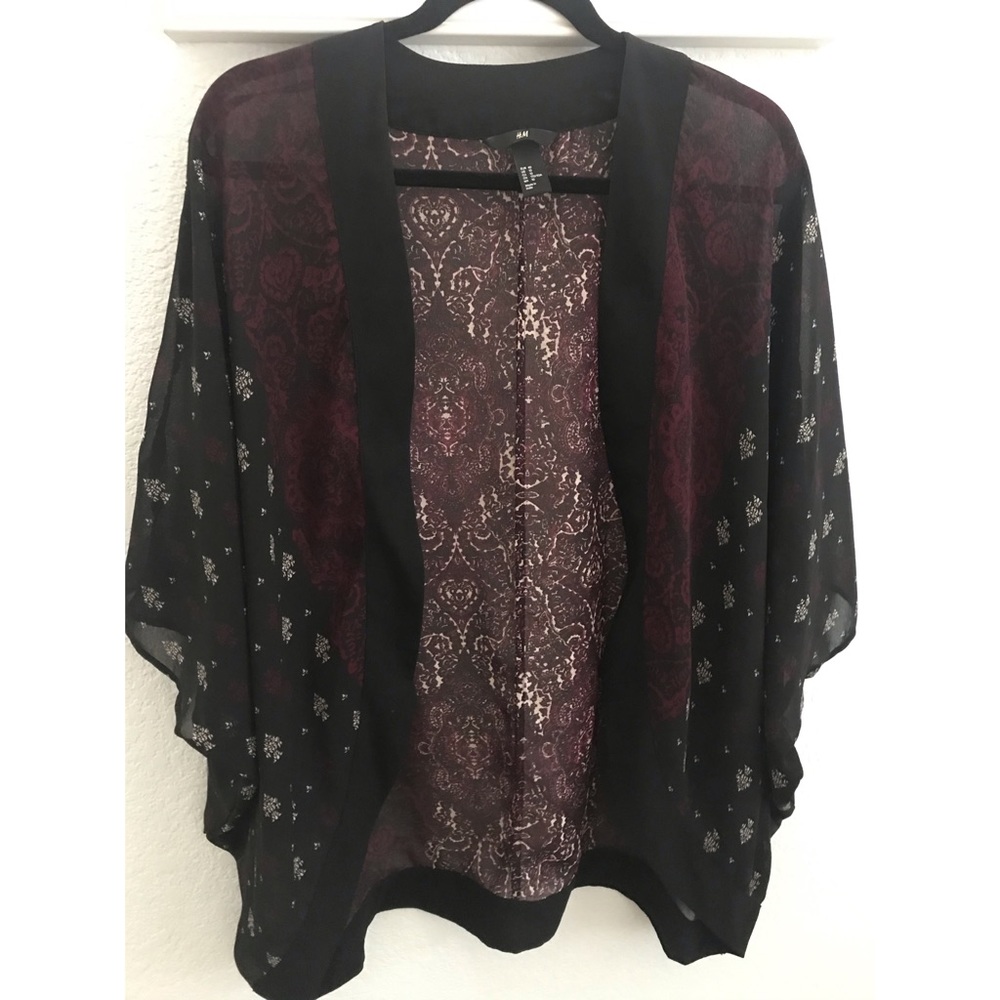 Chiffon Boho Print Kimono